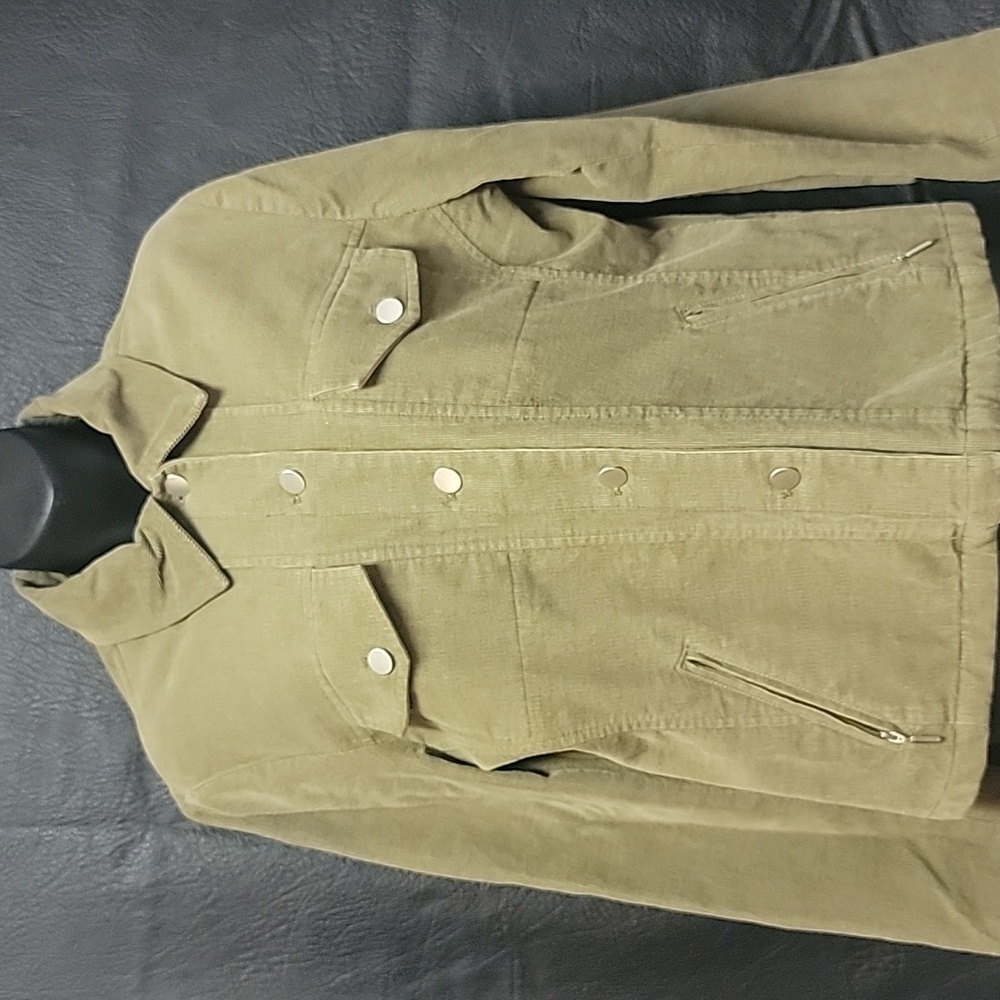 Talbot's woman stretch size, small Corduroy  button jacket.